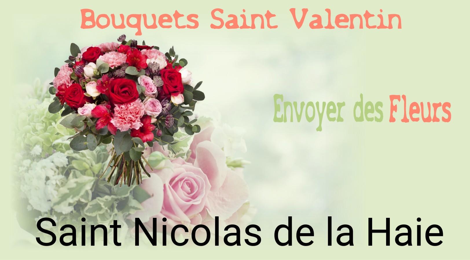 Roses de Saint-Valentin livrées à Saint-Nicolas-de-la-Haie